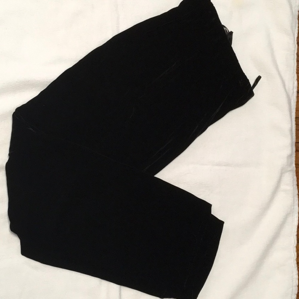 Dana buchman high waist velvet trouser size 2